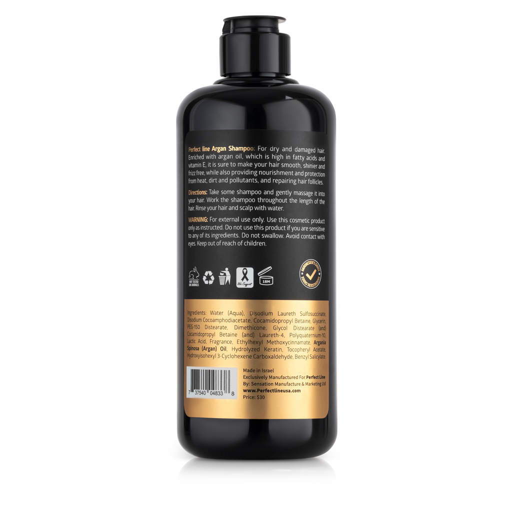 Argan Oil Keratin Shampoo - Perfect Line USA