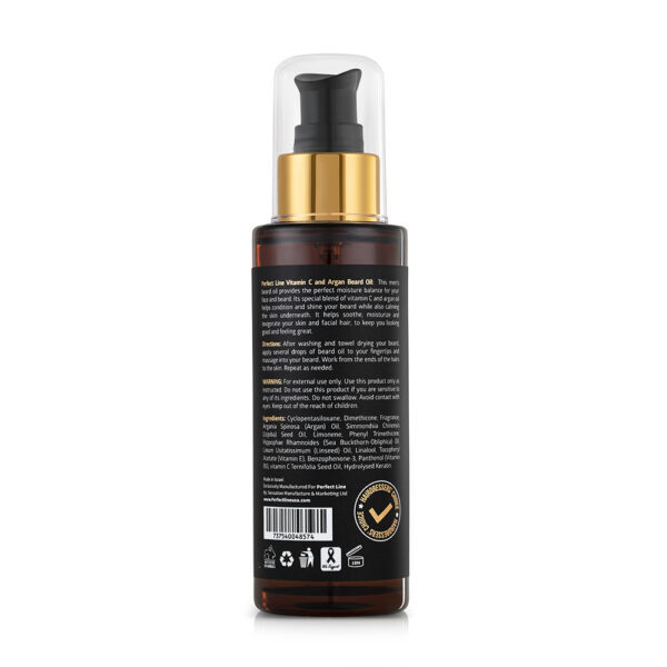 Vitamin C Argan Beard Oil Perfect Line USA